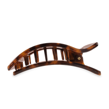 Load image into Gallery viewer, Flat Rectangle Hair Clip | Large | Tortoise