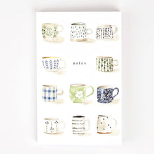 Load image into Gallery viewer, Softtouch Cover Notebook with Original Watercolor Artwork: Everyday things
