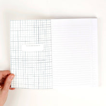 Load image into Gallery viewer, Softtouch Cover Notebook with Original Watercolor Artwork: Everyday things