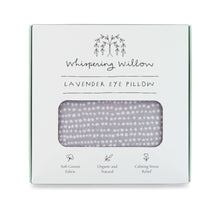Load image into Gallery viewer, Weighted Eye Pillow - Lavender-Filled - Tranquil Gray