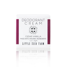 Load image into Gallery viewer, Little Seed Farm Aluminum Free Deodorant Cream - 4 different scents