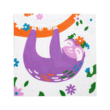 Load image into Gallery viewer, Colorific Canvas Paint by Number Kit - Happy Sloth