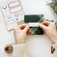 Load image into Gallery viewer, Gift Label Sticker Sheets