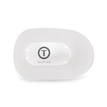 Load image into Gallery viewer, Coconut White Large Flat Round Clip