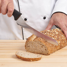 Load image into Gallery viewer, CatCora Soft-Grip Handle Offset Bread Knife, 9in