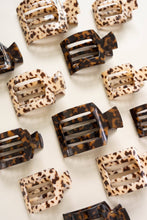 Load image into Gallery viewer, Square Flat Hair Clip | Large | Tortoise