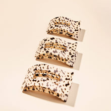 Load image into Gallery viewer, Flat Rectangle Hair Clip | Small | Blonde Tortoise