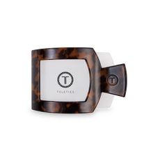 Load image into Gallery viewer, Square Flat Hair Clip | Med. | Tortoise