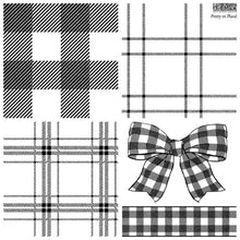 Load image into Gallery viewer, IOD PRETTY IN PLAID 12×12 STAMP
