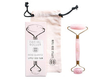 Load image into Gallery viewer, Little Seed Farm Rose Quartz Facial Roller