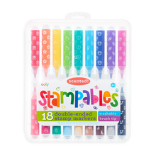 Load image into Gallery viewer, ooly Stampables Double-ended Stamp Markers - set of 18