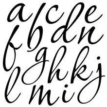 Load image into Gallery viewer, IOD Swoosh Alphabet Decor Stamp - Iron Orchid Design