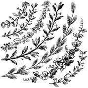Load image into Gallery viewer, IOD Wreath Builder Stamp 12 X 12