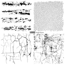 Load image into Gallery viewer, IOD Vintage Textures 12x12 Stamp