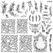 Load image into Gallery viewer, IOD Alphabellies 12 X 12 Stamp