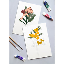Load image into Gallery viewer, Botany Sprigs Paint-By-Numbers kit