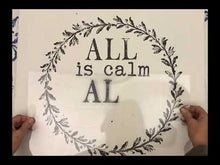 Load and play video in Gallery viewer, IOD Wreath Builder Stamp 12 X 12