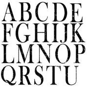 Load image into Gallery viewer, IOD Typesetting Stamp 12 X 12 - 2 sheets