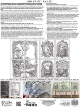 Load image into Gallery viewer, La Chasse IOD PAINT INLAY 12×16 PAD - 8 pages