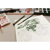 Load image into Gallery viewer, Tropical Plants Paint-By-Numbers kit