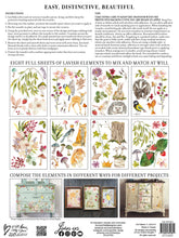 Load image into Gallery viewer, IOD Whispering Willow Transfer 12 x 16 Sheets