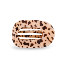 Load image into Gallery viewer, Round Flat Hair Clip | Medium | Blonde Tortoise
