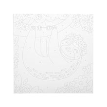 Load image into Gallery viewer, Colorific Canvas Paint by Number Kit - Happy Sloth
