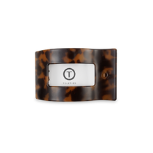 Load image into Gallery viewer, Flat Rectangle Hair Clip | Small | Tortoise
