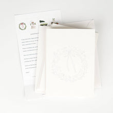 Load image into Gallery viewer, Christmas Cheer Paintable Notecard
