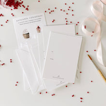 Load image into Gallery viewer, Sweet Treats Paintable Valentines
