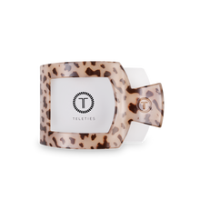 Load image into Gallery viewer, Square Flat Hair Clip | Med. | Blonde Tortoise
