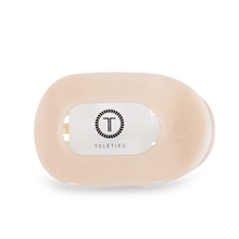 Load image into Gallery viewer, Almond Beige Small Flat Round Clip
