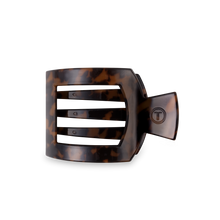 Load image into Gallery viewer, Square Flat Hair Clip | Med. | Tortoise
