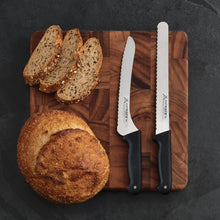 Load image into Gallery viewer, CatCora Soft-Grip Handle Offset Bread Knife, 9in
