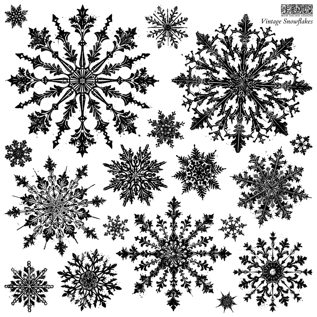 IOD Vintage Snowflake