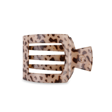 Load image into Gallery viewer, Square Flat Hair Clip | Med. | Blonde Tortoise
