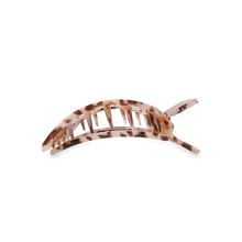Load image into Gallery viewer, Square Flat Hair Clip | Med. | Blonde Tortoise
