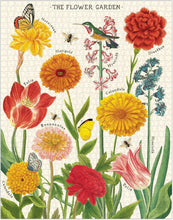 Load image into Gallery viewer, Cavallini &amp; Co. Flower Garden Vintage 1000 Piece Puzzle
