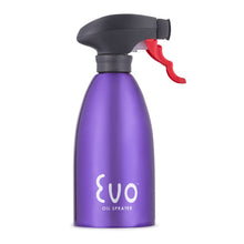 Load image into Gallery viewer, Evo Stainless Steel Oil Sprayer – Refillable 16oz Bottle: Silver
