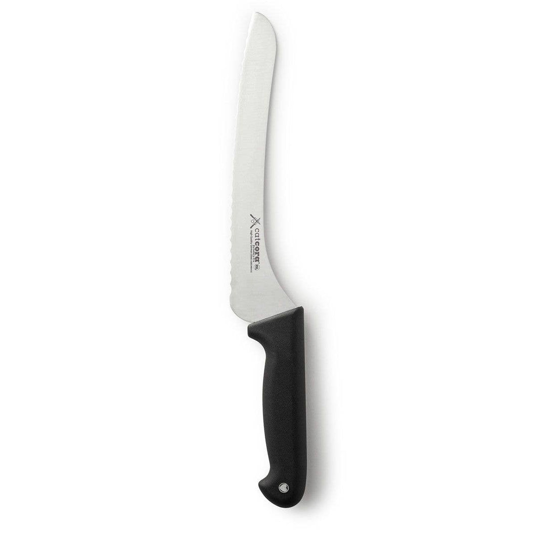 CatCora Soft-Grip Handle Offset Bread Knife, 9in
