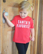 Load image into Gallery viewer, Santa’s Favorite - Toddler Tee

