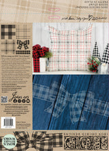 Load image into Gallery viewer, IOD PRETTY IN PLAID 12×12 STAMP
