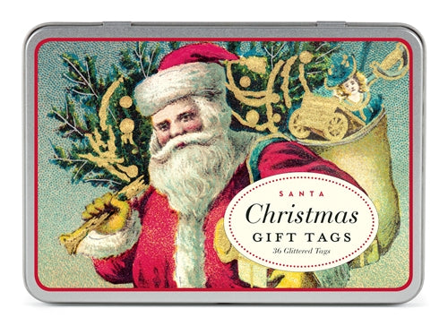 Cavallini & Co. Christmas Santa Gift Tags