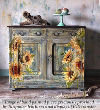 Load image into Gallery viewer, IOD Painterly Florals Decor Transfer - Iron Orchid Designs
