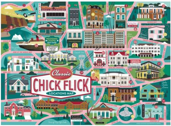Chick Flick True South Puzzle