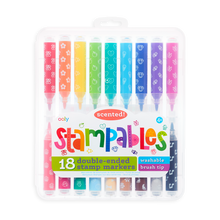Load image into Gallery viewer, ooly Stampables Double-ended Stamp Markers - set of 18
