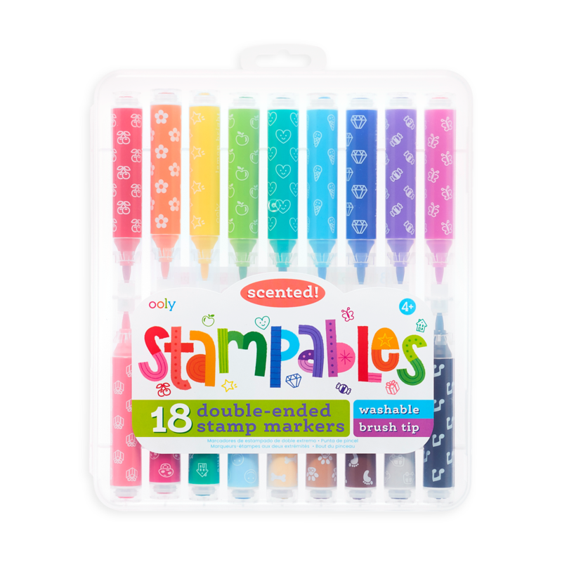 ooly Stampables Double-ended Stamp Markers - set of 18