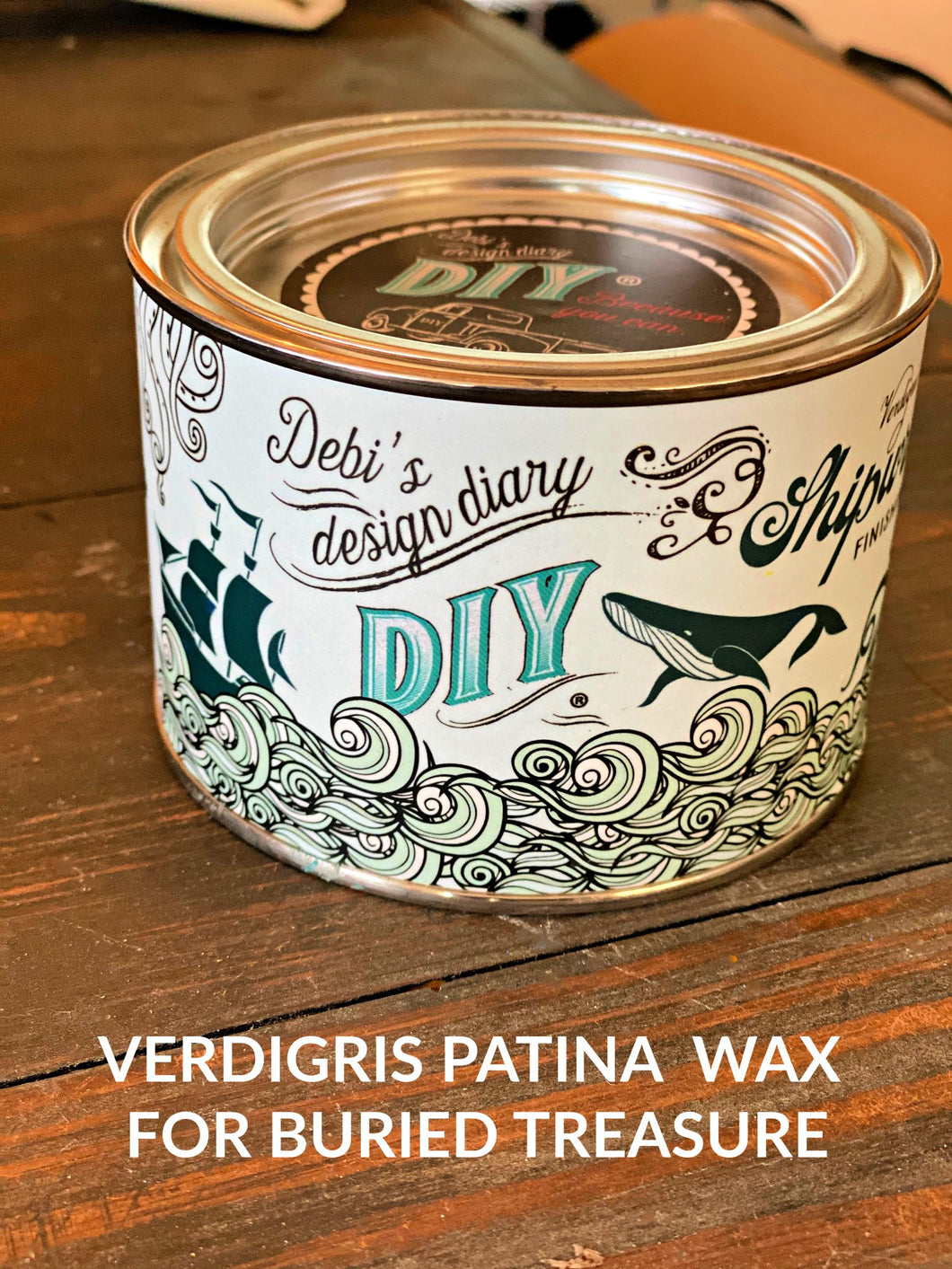 DIY Shipwrecked Wax (Verdigris)