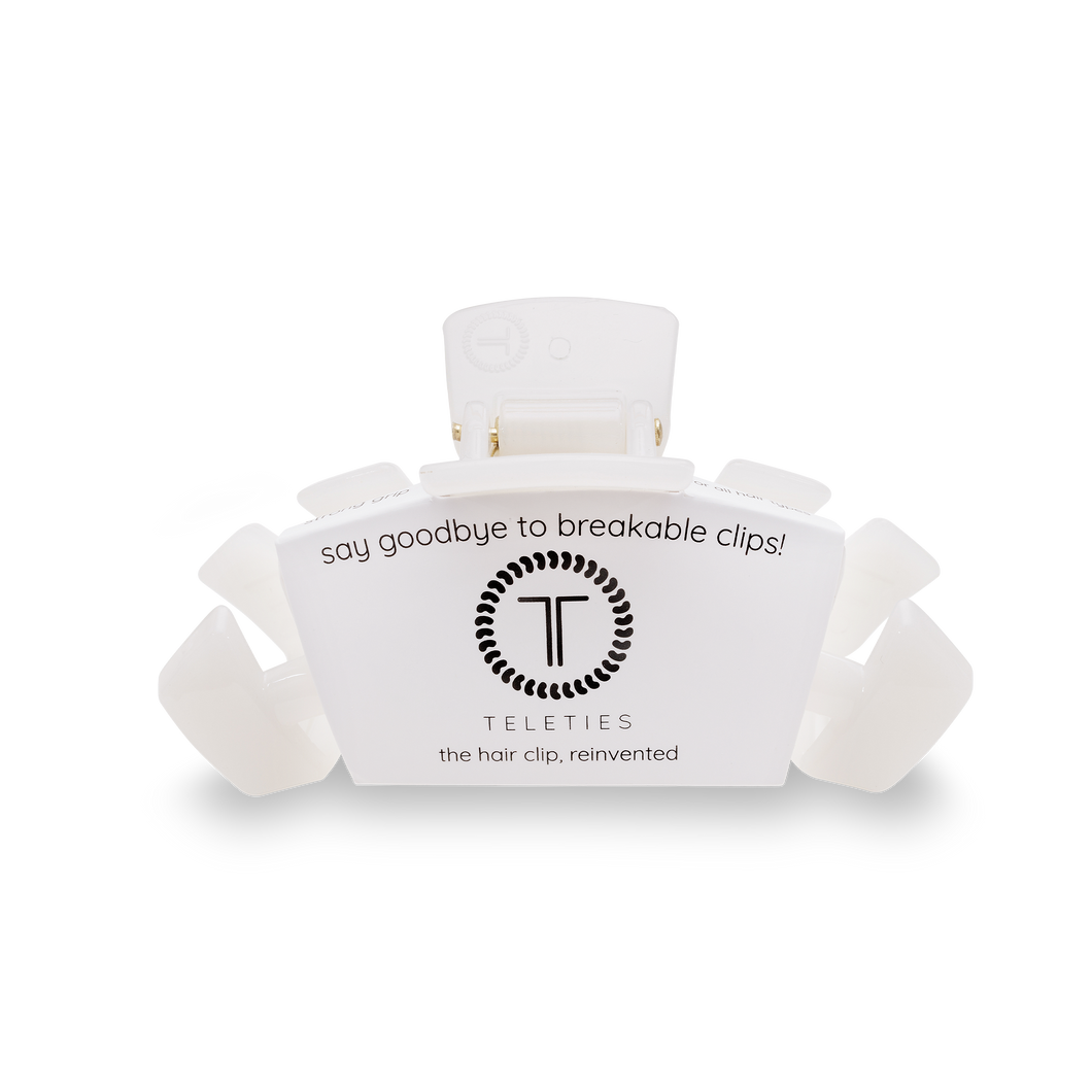 Coconut White Medium Hair Clip