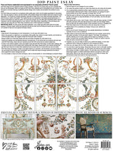 Load image into Gallery viewer, Chateau IOD PAINT INLAY 12×16 PAD - 8 pages
